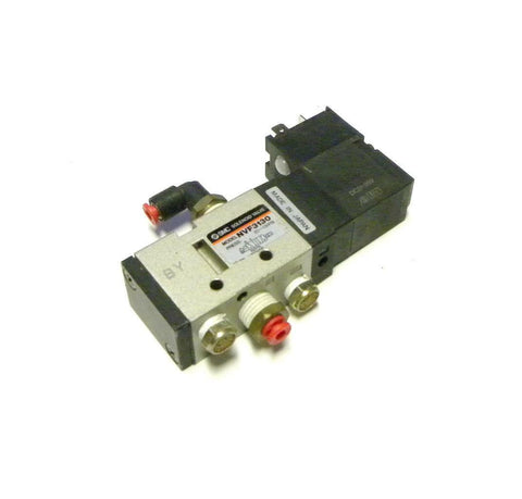SMC  VF3130   SOLENOID VALVE 21-26 VDC 1/4 NPT 1/8 NPT EXHAUST PORTS
