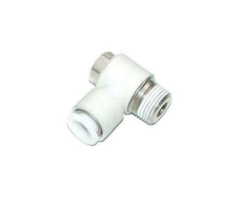 SMC Swivel Air Cylinder Elbow Pneumatic Fitting 3/8 NPT X 10 mm Airline Tubing