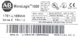 Allen-Bradley 1761-L16BWA MicroLogix 1000 Controller 6 Digital Input RAM 24VDC