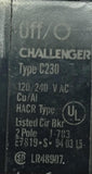 Challenger C230 2 Pole Circuit Breaker 30A 120/240VAC 1 PH Plug In Mount