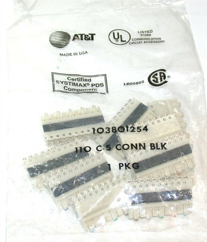Lot 10 - Clips for AT&T Systimax Lucent Avaya & Commscope Connector Block 110C-5