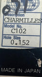 Charmilles C102 Lower Wire Diamond Guide 0.152mm Hole Size For EDM Machines