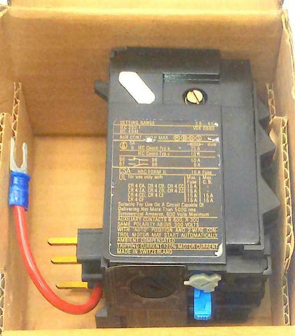 New General Electric  CR4G1WJ  Motor Starter Overload 2.5-4.0 Amp