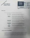 HP 3563A Dynamic Signal Analyzer Operating Manual