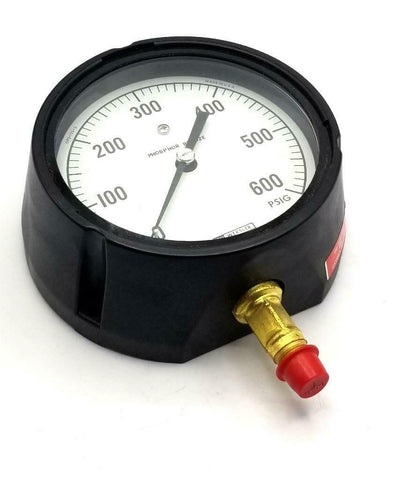 Weksler GP2-133-3 Pressure Gauge 4.5" Face 1/4" NPT 0-600 PSI