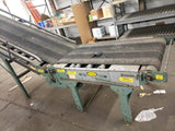 Hytrol Powered Incline Belt Conveyor 24" W x 26' L x 13' H Adjustable Height