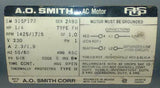 A.O. Smith  2A90  FH   Single Phase AC Motor 230 VAC 1/4 HP  1425/1725 RPM