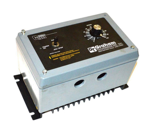 GRAHAM TRANSMISSION CYCLETROL C2000 MOTOR CONTROL 0-90 VDC 5 HP - SOLD AS IS