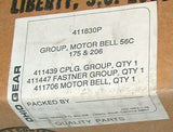 Ohio Gear  411830P  Motor Bell Housing And Coupling Kit