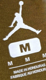 Nike Men's Air Jordan Jumpman 1985 No. 23 Olive Short Sleeve Shirt Size Medium