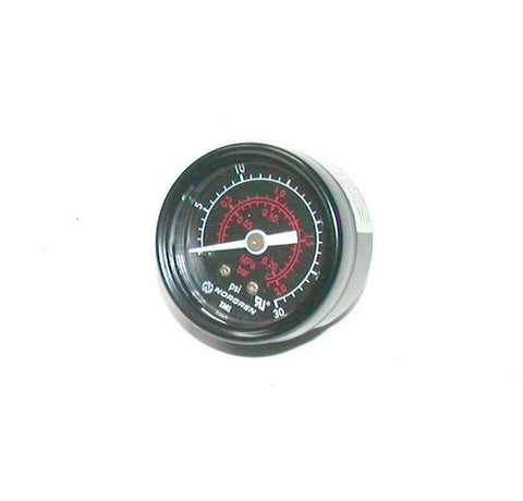 NEW NORGREN  66063  TOP MOUNT AIR PRESSURE GAUGE 1/8 NPT 0-30 PSI
