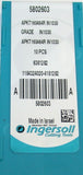 Lot of 10 New Ingersoll Carbide Milling Inserts APKT160464R IN1030