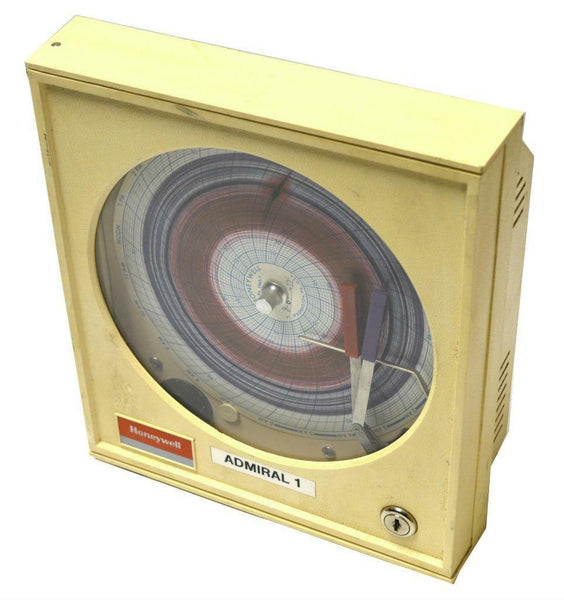 HONEYWELL 61 RELATIVE HUMIDITY / TEMPERATURE CHART RECORDER Surplus