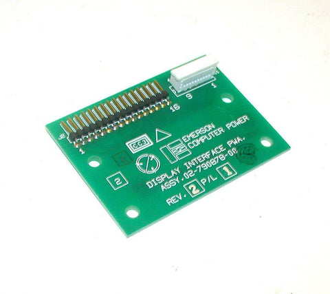 EMERSON 02-790878-00 COMPUTER POWER DISPLAY INTERFACE CIRCUIT BOARD REV 2 P/L 1