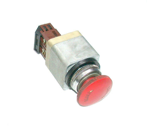 FUJI ELECTRIC  AHX 291  RED E-STOP MAINTAINED TWIST RELEASE PUSHBUTTON 1 N.C.