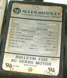 Allen Bradley  1326AB-A3E-11  AC Servo Motor W/Encoder 3000 RPM  1222-5