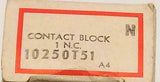 New Cutler Hammer 10250T51  Contact Block 1 N.C. Contact 10 Amp