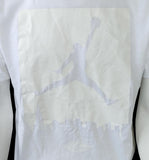 Nike Jordan Men's Air Jordan Jumpman City Graphic All White Shirt Size Medium