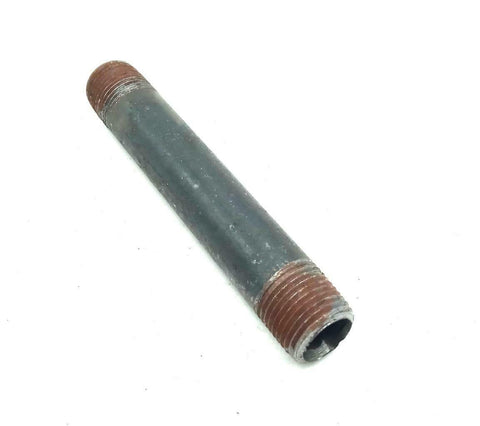 Black Iron Male Pipe Nipple Fitting 3/8" x 4" (Lot of 10)