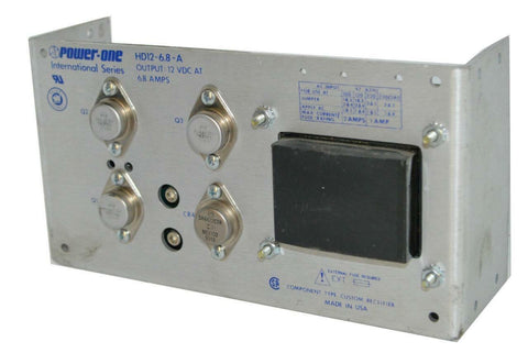 POWER ONE HD12-6.8-A POWER SUPPLY  12 VDC @ 6.8 AMPS