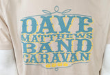 Next Level Men's Dave Matthews Band Caravan 2011 Will Work For Music Shirt Large