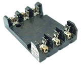 Lot of (2) Marathon 6F30A3B 3 Pole Fuse Holder 600V 30A