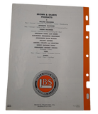 Brown & Sharpe - Hand Screw Machine Manual No.2