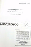 Hiac/Royco Model 160 Scanner Valve Drive Assembly Operating Manual