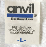 Anvil Men's Jimmy Buffett Under The Big Top Tour 2010 White Shirt Size Large
