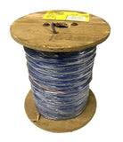 CL2 Power Limited Circuit Cable 22/2 AWG Blue 1000 FT 3165020 E57497