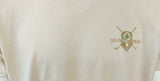 Margaritaville Men's Tap In For Birdie Paradise Golf Tan Shirt Size Large