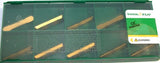 Lot of 10 Tool-Flo Full Nose Radius Deep Grooving 3/16" Inserts VDB 188 RA GP3R