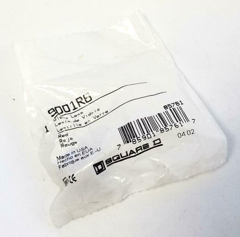 Square D 9001R6 Red Glass Pilot Light Lens (13 Available)