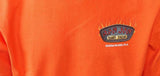 Anvil Men's Ron Jon Surf Shop Rockidols Cocoa Beach Fl Orange Shirt Size Large