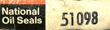 Federal Mogul 51098 Oil Seal 1.500" X 2.506" X 0.437"