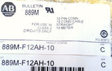 Allen-Bradley 889M-F12AH-10 Ser. C 10m M23 12-Pin Female Straight PVC Cable
