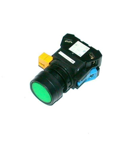 IDEC  HW-CL20  Green Momentary Illuminated Pushbutton 1 N.O. Contact