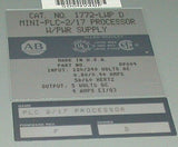 Allen Bradley  1772-LWPD CPU Processor 6K Memory 120/240 VAC Ser. D
