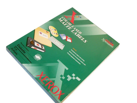 UP TO 10 BOXES XEROX 15-UP COLOR MATTE LABELS NO. 3R6331