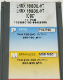 Lot of 4 New Iscar Carbide Milling Indexable Inserts LNMX 150608L-HT