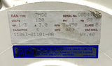 ACI 7MS8 Vacuum Fan 1/3 HP 3450 RPM 120VAC