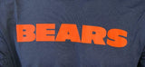 Nike Dri-Fit Men's Chicago Bears NFL Football Navy Short Sleeve Shirt Size M