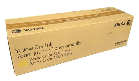 Genuine Xerox 006R01478 Yellow Dry Ink Toner Cartridge