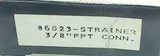 New Sporlan 6023  Brass Y Pipe Strainer Valve 3/8" NPT