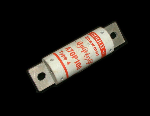 GOULD SHAWMUT AMP-TRAP FUSE 100 AMP 600 VAC TYPE 4