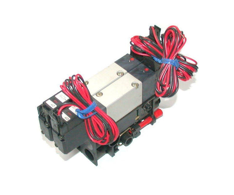 KOGANEI  A180-4E2-CPLL-12W  SOLENOID VALVE ASSEMBLY W/MANIFOLD  24 VDC