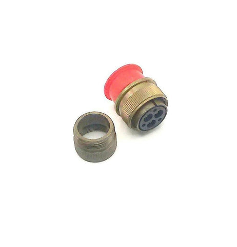 New Amphenol  9532  MS3106A20-22S  Circular 3-Pin Female Straight Connector