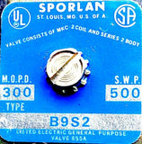 Sporlan B9S2 Solenoid Coil Kit 300-M.O.P.D 500-S.W.P. MKC-2 120V 50-60-CY 15W