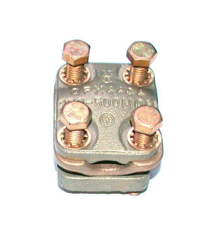 New Burndy  QPX4434  Parallel Pipe Clamp 250-500MCM