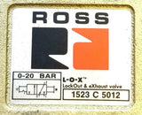 Ross 1523C5012 L-O-X LockOut & Exhaust Valve